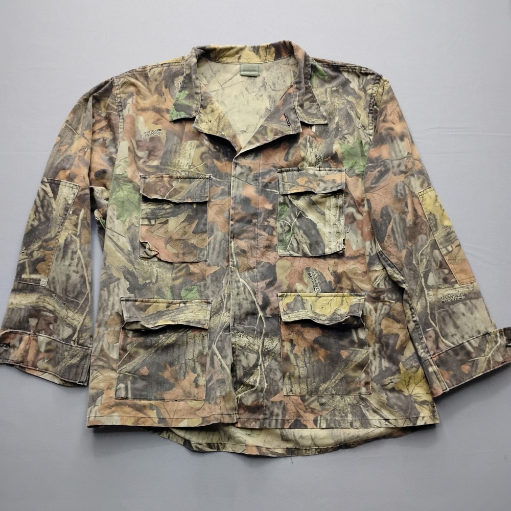 Tru-Spec Advantage Timber Camo BDU Field Jacket Mens XXL
